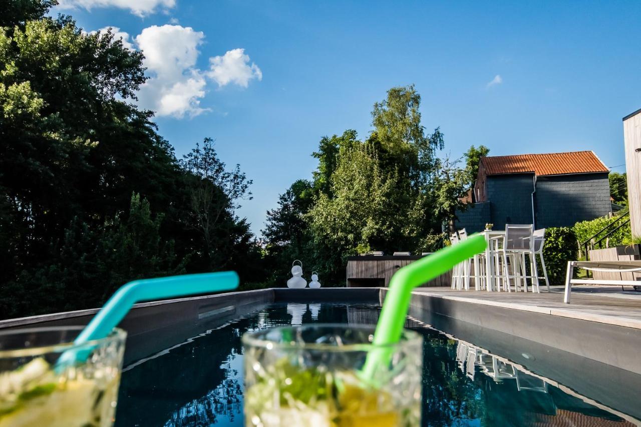Bed and Breakfast Au Calme De Hosdent Braives Esterno foto
