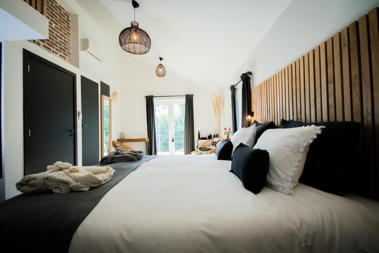 Bed and Breakfast Au Calme De Hosdent Braives Esterno foto