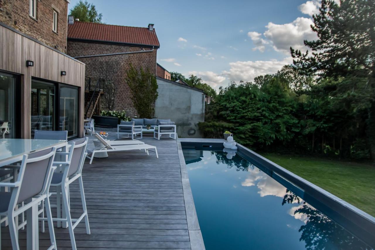Bed and Breakfast Au Calme De Hosdent Braives Esterno foto