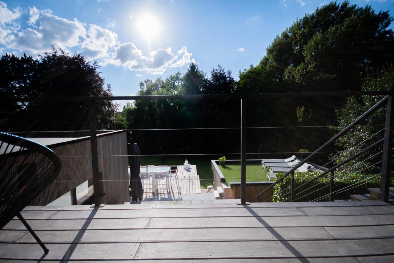 Bed and Breakfast Au Calme De Hosdent Braives Esterno foto