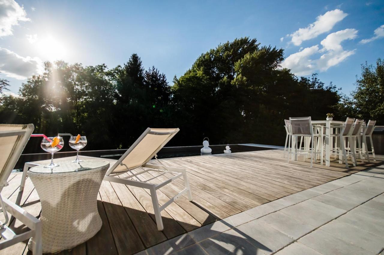 Bed and Breakfast Au Calme De Hosdent Braives Esterno foto