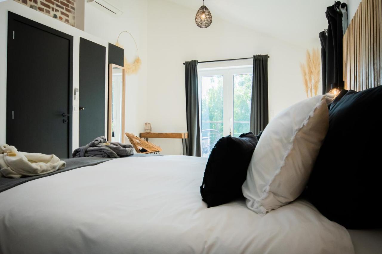 Bed and Breakfast Au Calme De Hosdent Braives Esterno foto